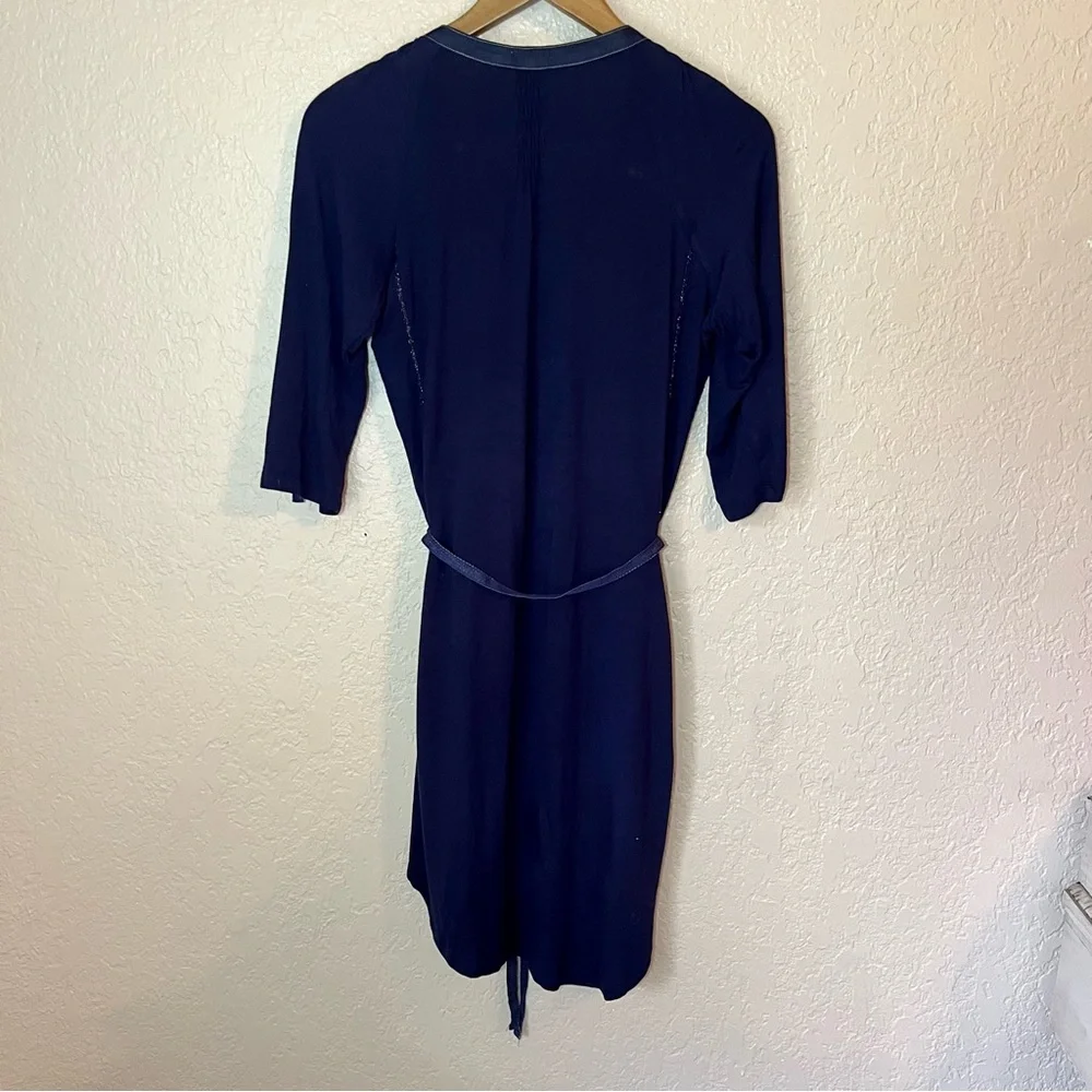 Anthropologie Tiny Embroidered Front Button Tunic Belted Dress Size XS - Picture 9 of 10